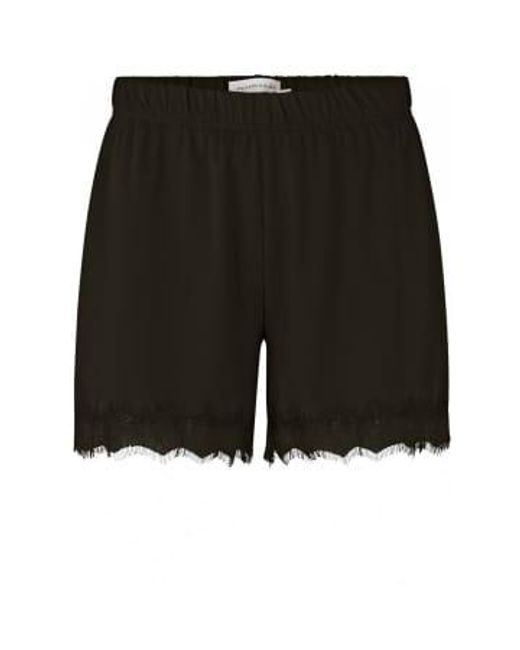 Rosemunde Black Billie Lace Loose Fit Shorts Col: 010 , Size: Xs Xs