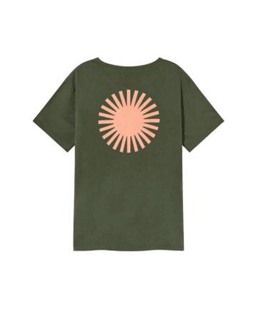 Thinking Mu Coral Sol Bottle Green T-shirt S for men
