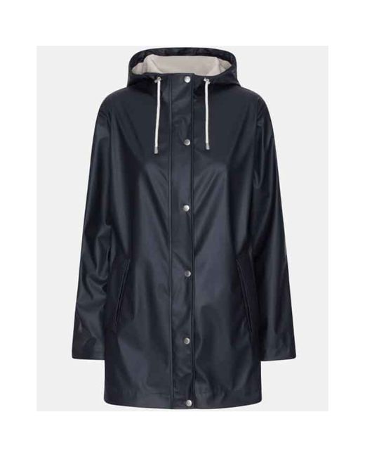 Ilse Jacobsen Rain Jacket Dark Indigo in Blue Lyst UK
