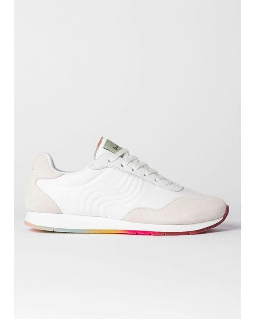 Paul Smith White Domino Trainer