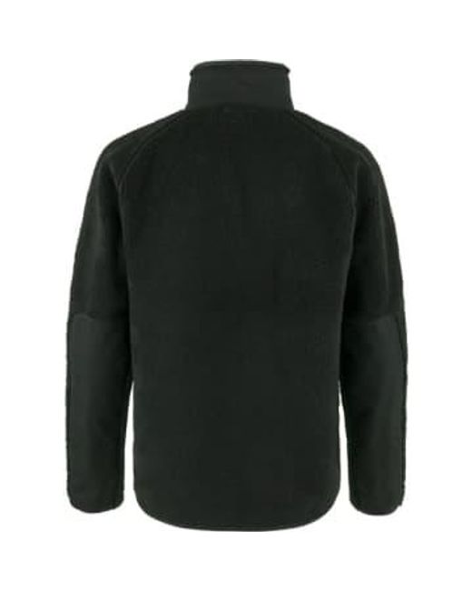 Fjallraven Green Vardag Pile Jacket / Small for men