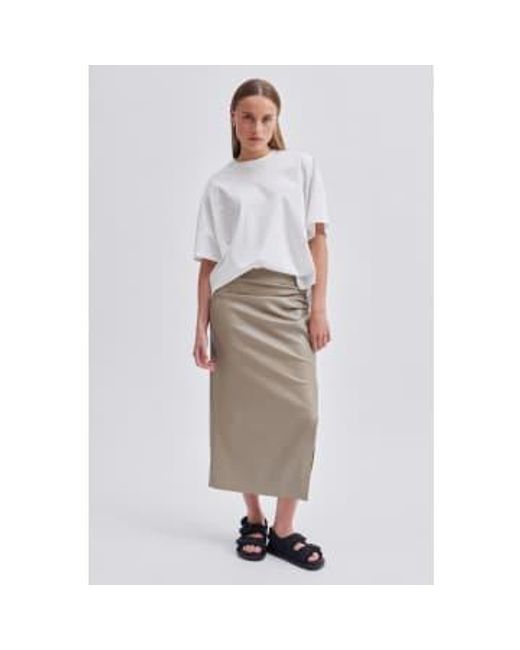 Second Female Brown Roasted Cashew Seema S Skirt S
