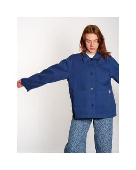 Nudie Jeans Blue Lovis Herringbone Jacket S