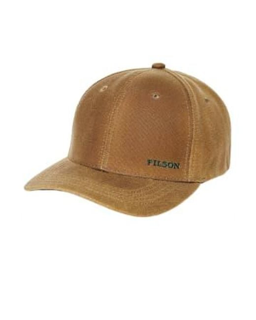 Filson Brown Hat Oil logger Dark Tan T.u. for men