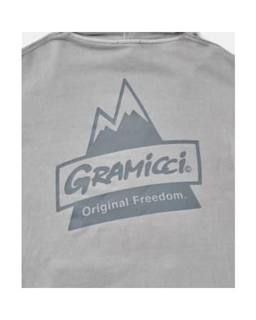 Gramicci Gray Peak Hooded Sweatshirt for men