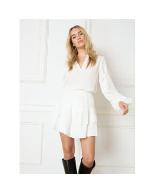 Refined Department White | milaya gewebte bluse