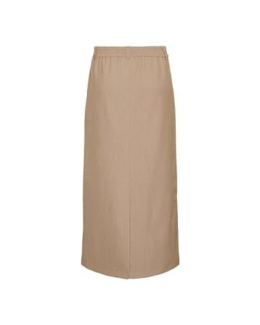 Y.A.S Brown | Likka Hw Long Skirt Nomad M