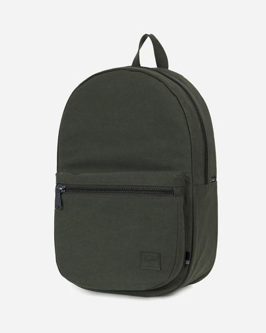 herschel dark green backpack