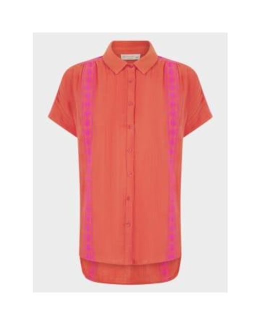 Nooki Design Red Polly Blouse