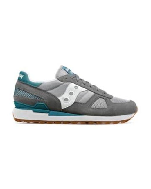 Saucony Blue Gray And Shadow Original Shoes 43/uk 8.5 for men