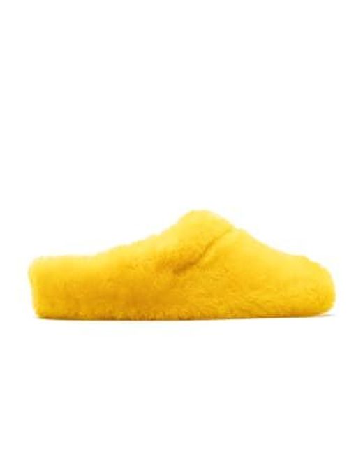 Slippers limoncello Tracey Neuls en coloris Yellow