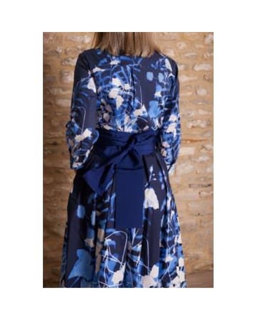 Sara Roka Blue Elenat Dress