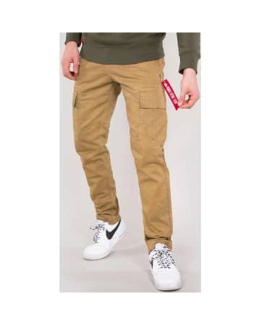 Alpha Industries Natural Agent Pant Cargo for men