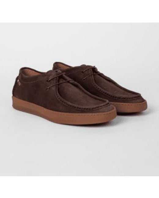 Paul Smith Suede 'vargo' Shoes Brown for men