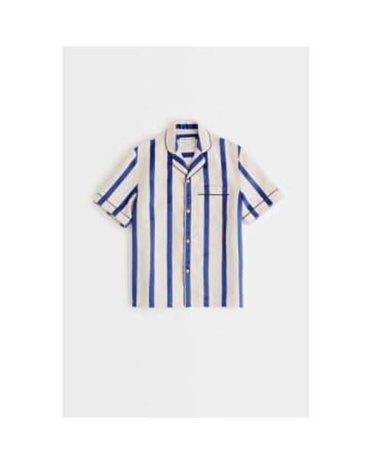 A Kind Of Guise White Gusto Shirt Racing Stripe S for men