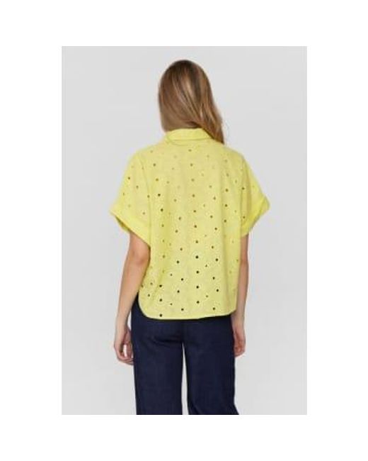 Numph Yellow Kari Shirt Xs