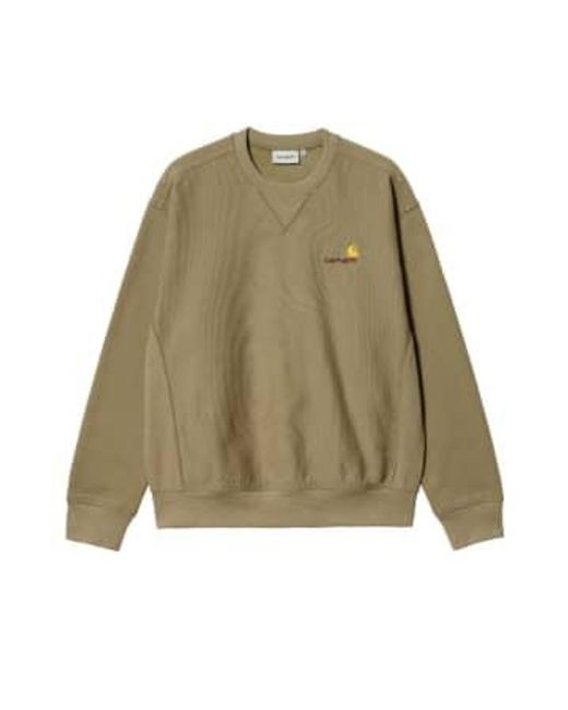 Carhartt Green Sweatshirt I025475 Larch for men