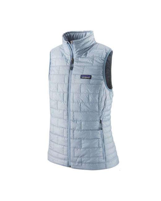 Patagonia Gilet Nano Puff Donna Steam Blue Lyst