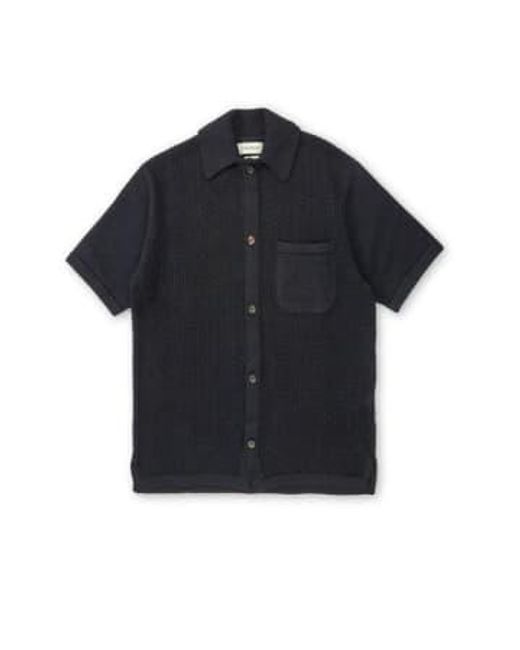 Shirt 34 di Oliver Spencer in Black da Uomo