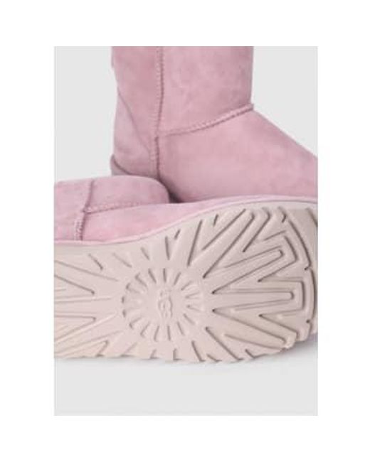 Ugg Pink Damen classic mini boot ii in roségrau