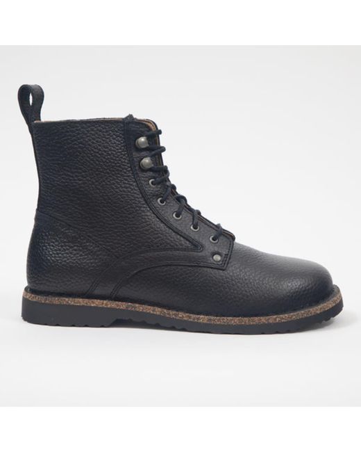 Birkenstock Bryson Lace Up Leather Boots In Black for Men | Lyst