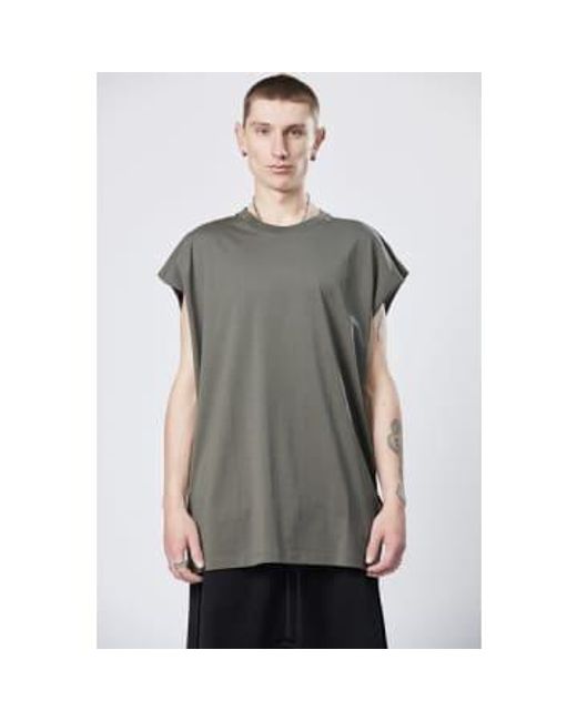Thom Krom Gray M Ts 787 T-shirt Extra Small for men