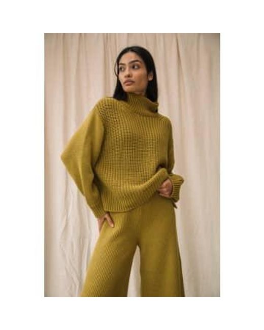 Beaumont Organic Green Tora Cotton Jumper