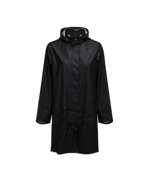 Ilse Jacobsen Black Raincoat Rain71 001