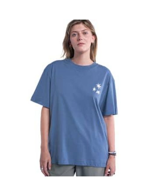 Olow Blue T-shirt Etreinte Cobalt L / for men