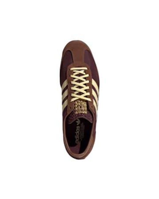 Scarpe Sl 72 Maroonalmost Preloved Brown di Adidas