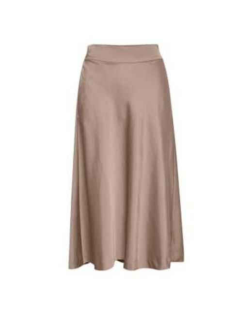 Inwear Brown Questiw Skirt