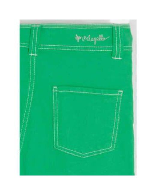 Pantalon noa Vilagallo en coloris Green