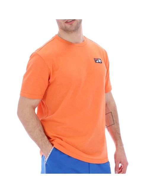 Fila Zander T-shirt In Coral Rose in 