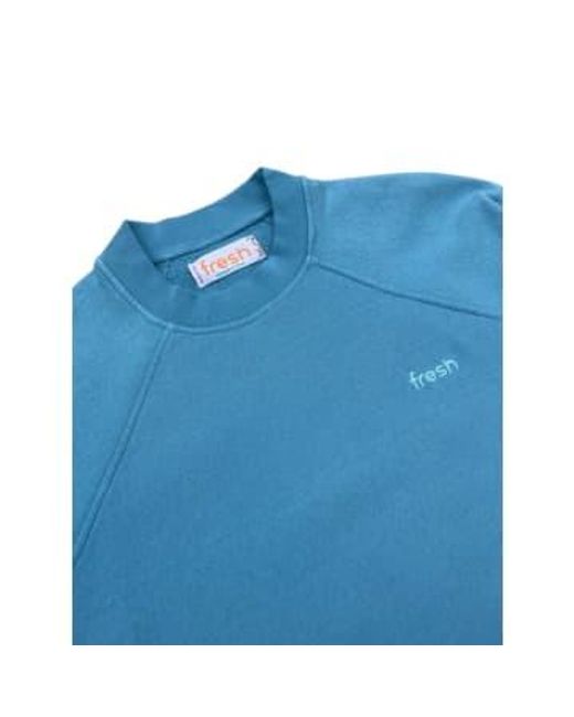 Fresh Blue Billie Cotton Sweatshirt for men
