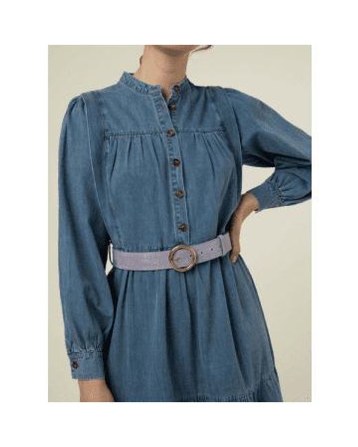 FRNCH Blue Jean Lizzy Robe From