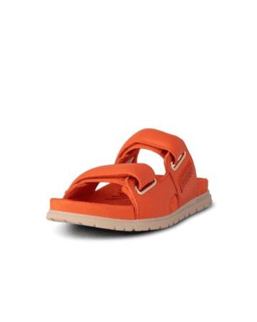 Tiger sandale en cuir Won Lisa Woden en coloris Orange