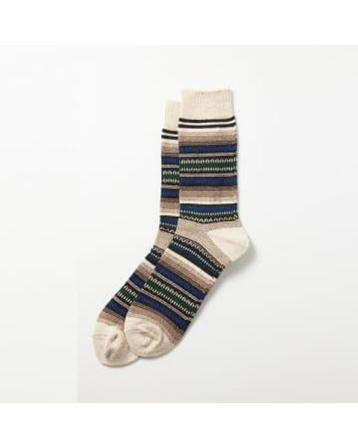 RoToTo Multicolor Mexican Rug Socks Small