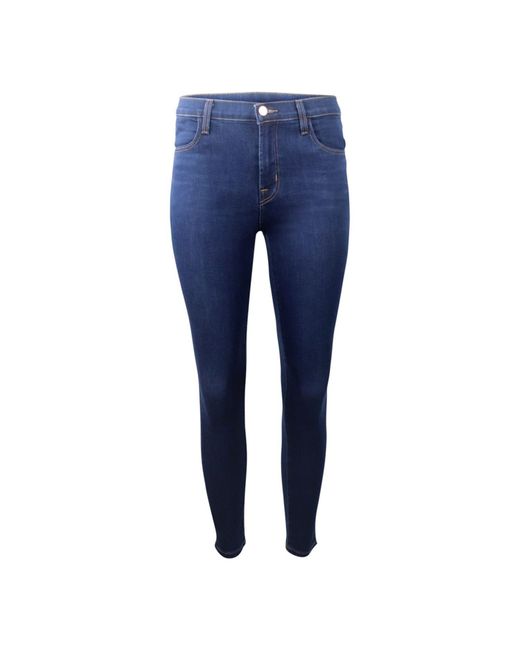 Alana High Rose Croppy Skinny Jeans de J Brand de color Azul | Lyst