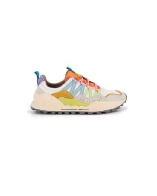 Flower Mountain Multicolor Shoes Washi Beige White 39 / Colore