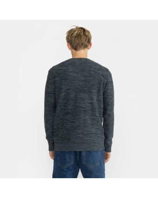 Revolution Blue Knit Sweater 6575 S for men