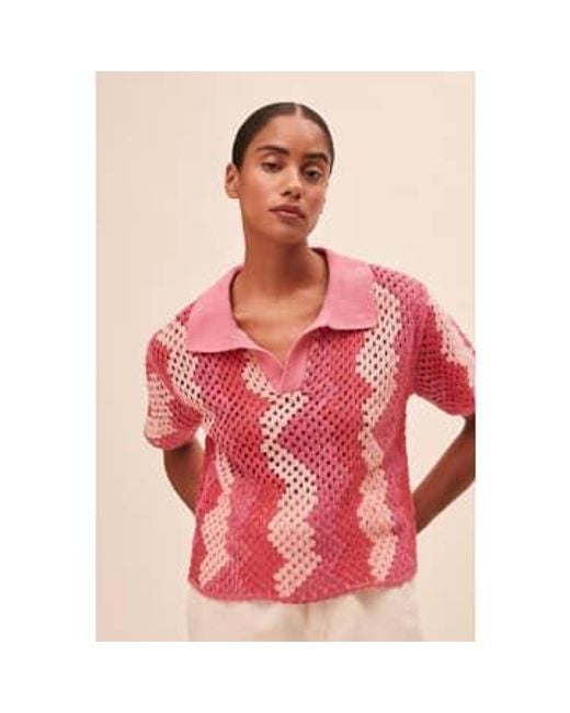 Perisol Sweater di Suncoo in Pink