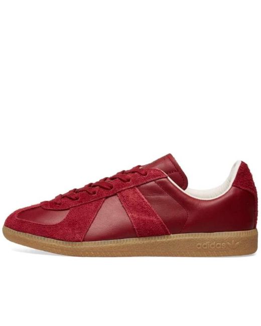 adidas Leather Collegiate Burgundy Bw Army Shoes B44640 in Red for Men |  Lyst