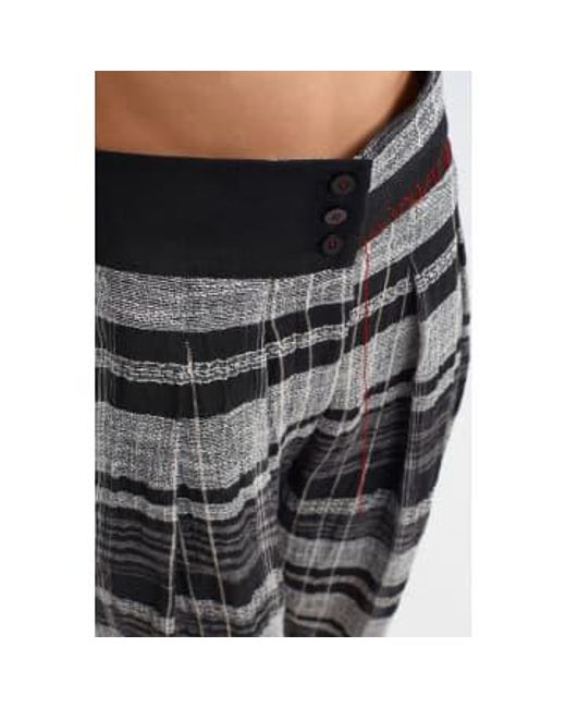 New Arrivals Gray Nu And White Check Trouser 1