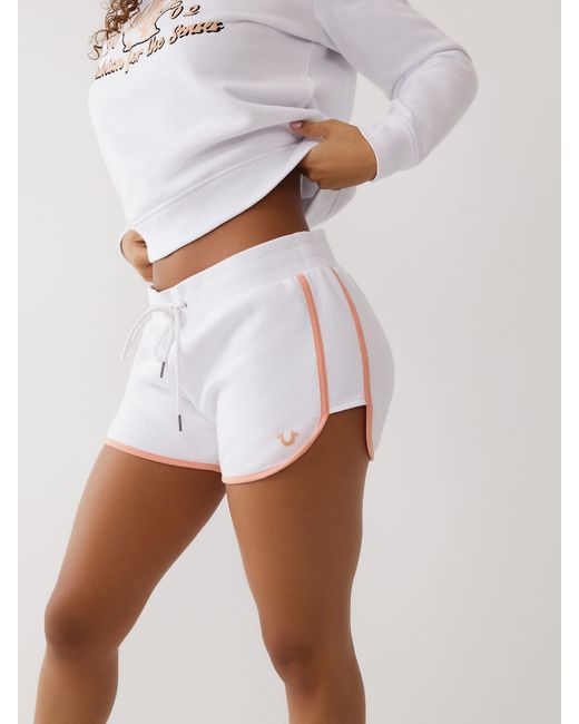 True Religion Cotton Running Short | Lyst