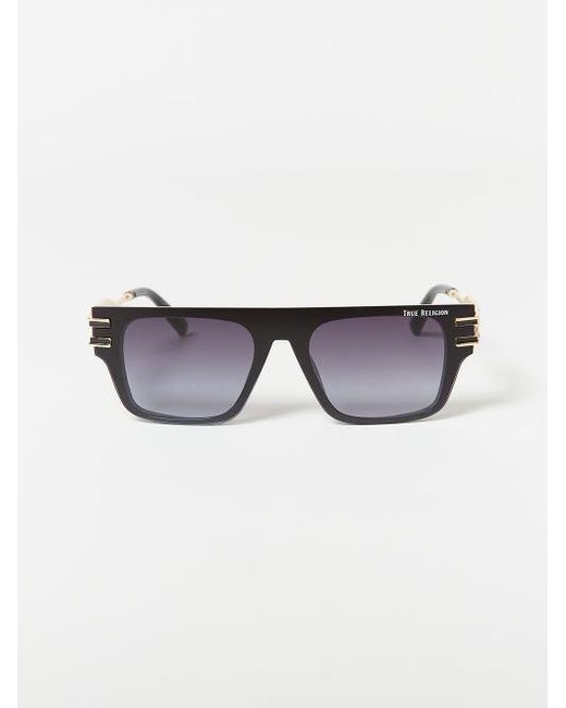 TRUE RELIGION True Rlgn Flat Top Sunglasses in Red | Lyst display picture 2