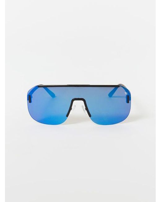 True Religion Blue Shield Aviator Tortoiseshell Sunglasses