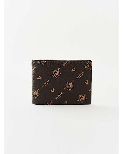 True Religion White Monogram Wallet