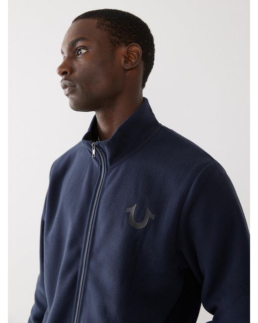 blue true religion jacket