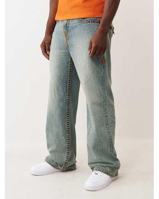 TRUE RELIGION Vinny Super T Ultra Baggy Jean 34