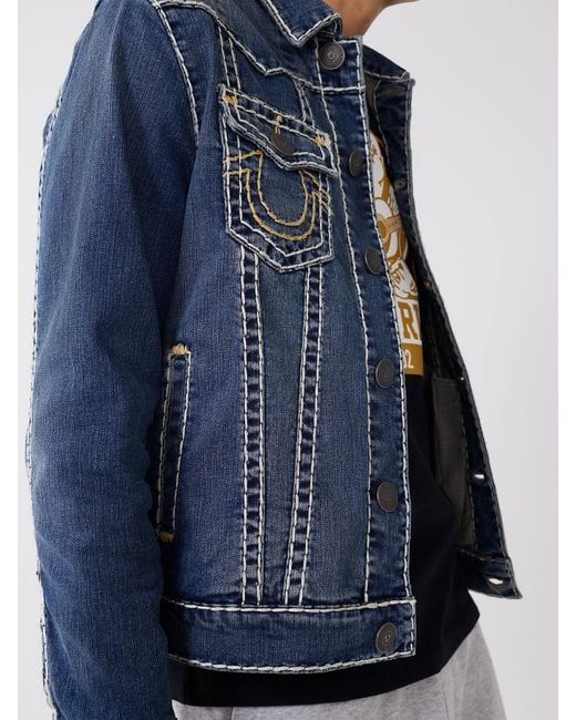 True Religion Jimmy Super T Stitch 